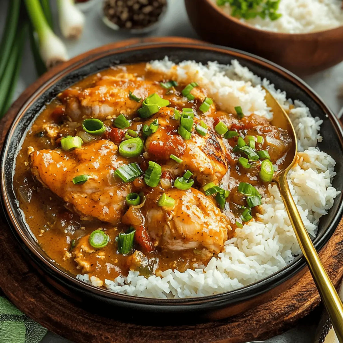 Delicious Chicken Étouffée: Savory Cajun Comfort Awaits